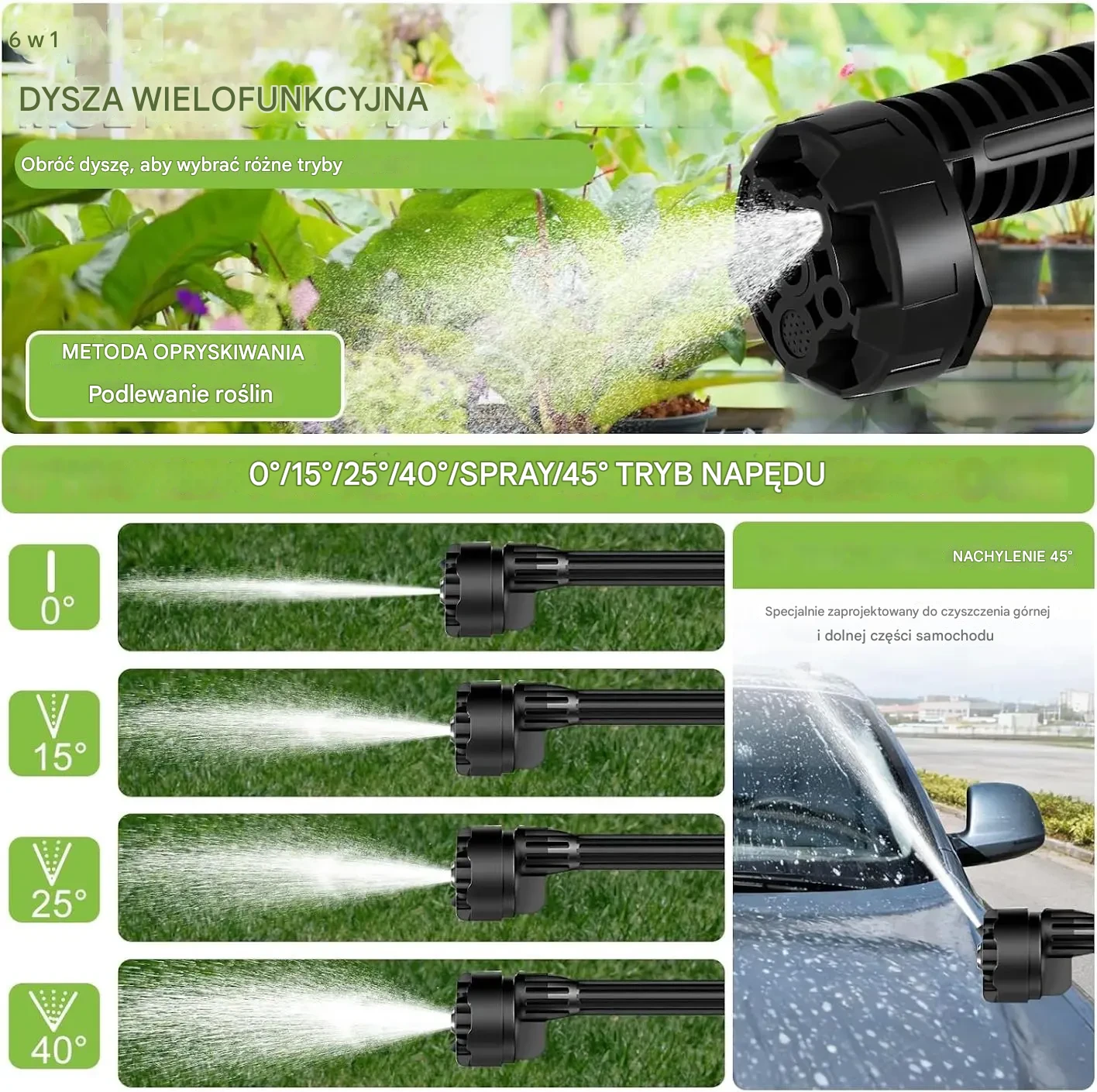 Wielozadaniowa myjka